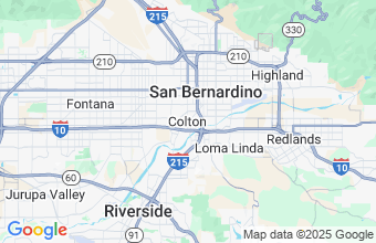 Map of Colton