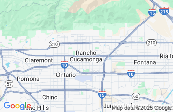 Map of Rancho Cucamonga