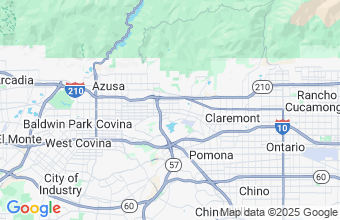 Map of San Dimas