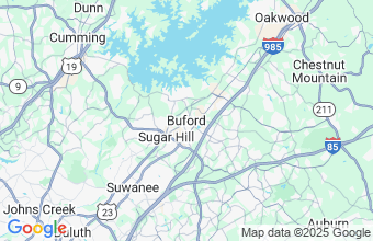 Map of Buford