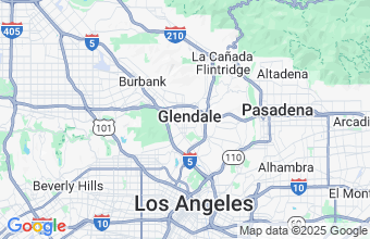 Map of Glendale
