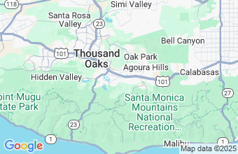 Map of Westlake Village