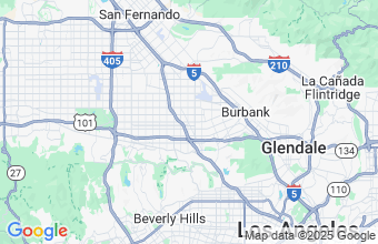 Map of North Hollywood