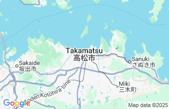 Map of Takamatsu