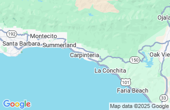 Map of Carpinteria