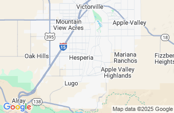 Map of Hesperia