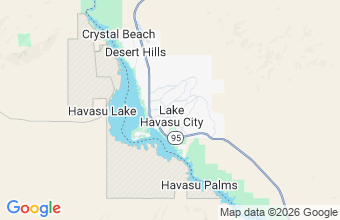 Map of Lake Havasu City