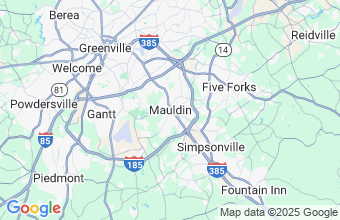 Map of Mauldin
