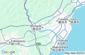 Map of Shimada