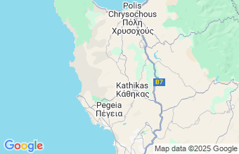 Map of Kato Paphos
