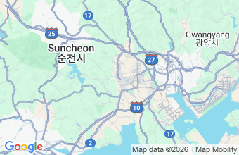 Map of Suncheon