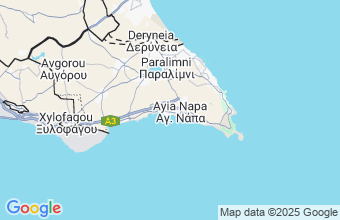 Map of Ayia Napa