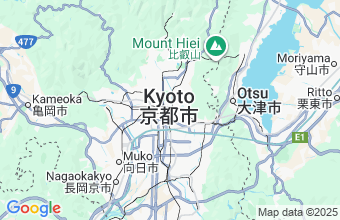 Map of Kyoto