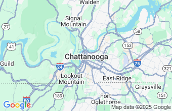 Map of Chattanooga