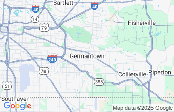 Map of Germantown