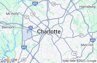 Map of Charlotte