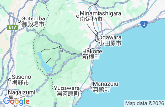 Map of Hakone