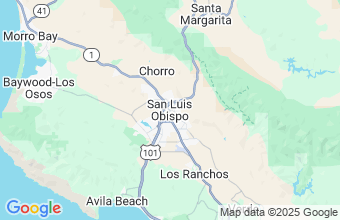 Map of San Luis Obispo