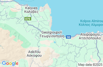 Map of Georgioupolis