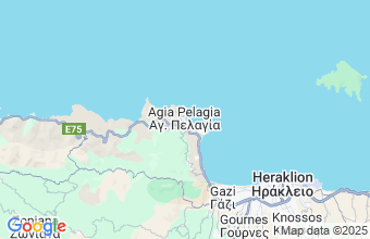 Map of Aghia Pelagia