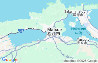 Map of Matsue