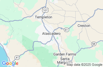 Map of Atascadero