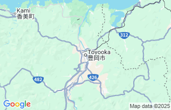 Map of Toyooka