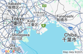 Map of Urayasu
