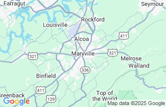 Map of Maryville