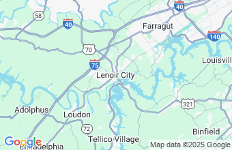 Map of Lenoir City