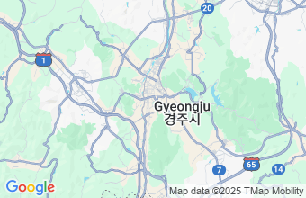 Map of Gyeongju