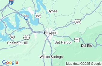 Map of Newport