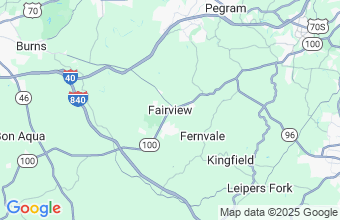 Map of Fairview