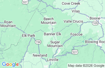 Map of Banner Elk