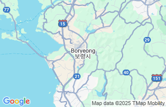 Map of Boryeong