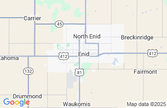 Map of Enid