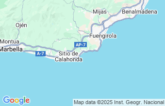 Map of La Cala de Mijas
