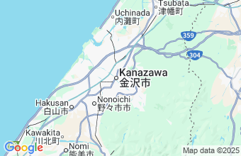 Map of Kanazawa