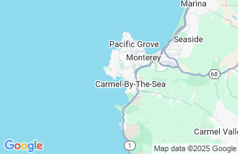 Map of Pebble Beach