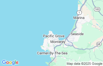 Map of Pacific Grove