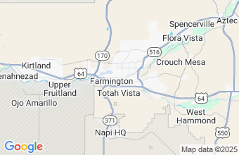 Map of Farmington