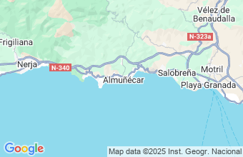 Map of Almunecar