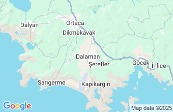 Map of Dalaman