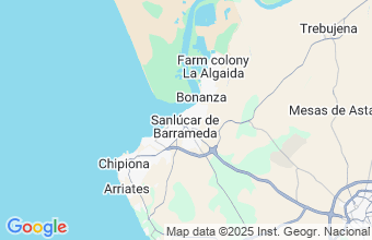 Map of Sanlucar de Barrameda