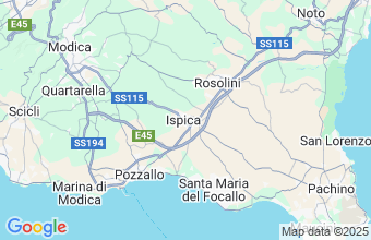Map of Ispica