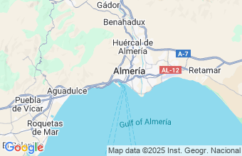 Map of Almeria