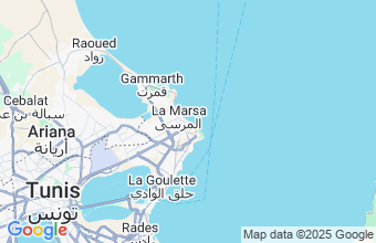 Map of La Marsa
