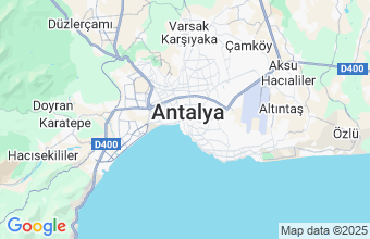 Map of Antalya