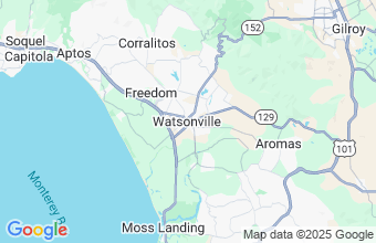 Map of Watsonville