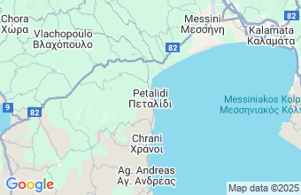Map of Petalidi